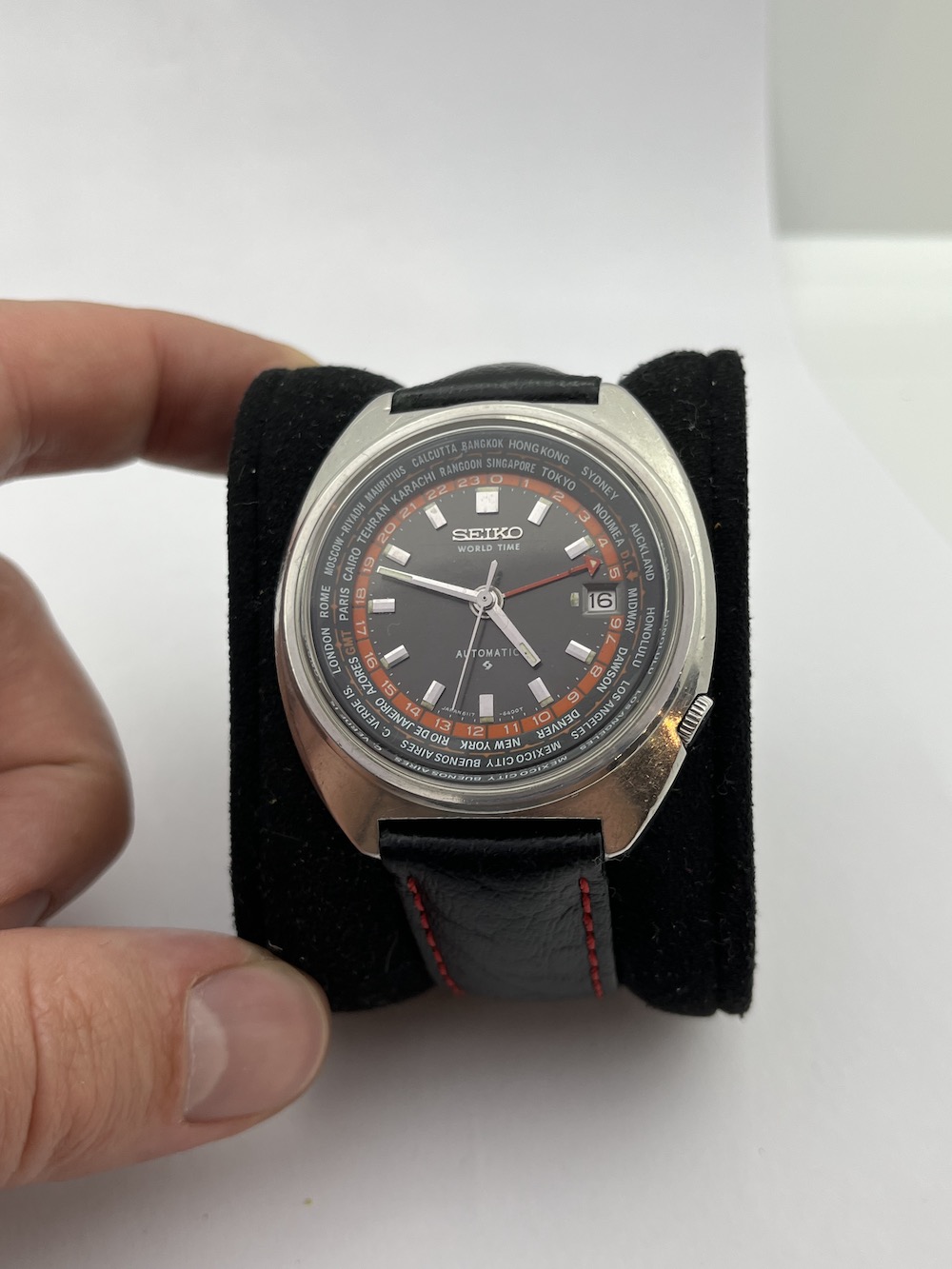 Seiko world time cheap vintage